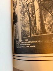 Mountain Ash 1981 Walla Walla College Yearbook Annual