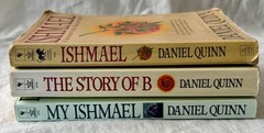 3 Book Lot Daniel Quinn Ishmael The Story Of B Fiction Parable Novel My Ishmael