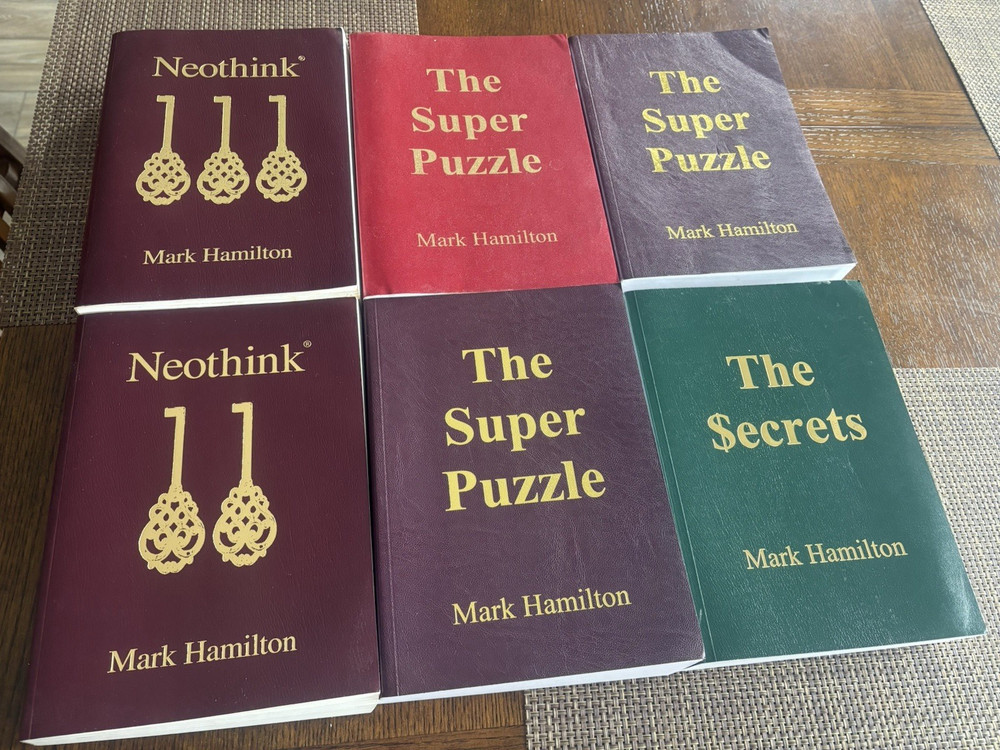 NEOTHINK 3 Volume Set + Forbidden Revelation Secret Teachings Mark Hamilton PB