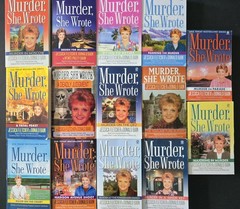 Murder She Wrote Book Lot 14 Paperback Mystery Jessica Fletcher 8 First Printing