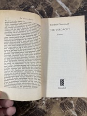 Friedrich Dürrenmatt – Der Verdacht (Suspicion) – Rowohlt Taschenbuch 1969
