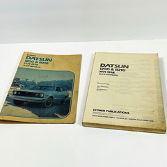 Datsun 1200 and B210 Shop Service Manual A151 Clymer Publications 1971-1978