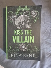 Kiss the Villain by Rina Kent Paperback Romance Crime Suspense Novel