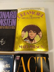 Performing Arts Book Lot Actor Actress Singer Biography Paperbacks Lot 4 Vintage