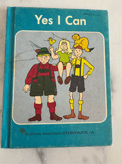 Yes I Can 1A Children’s book vintage 1966 The Fast Pig Singing Cats Ham & Ants M