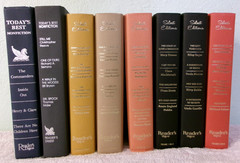 Lot of 8 Reader’s Digest Condensed Books – HC Staging Decorative Multicolor