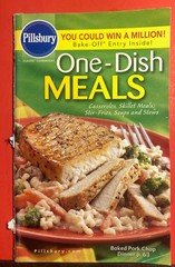PILLSBURY ONE DISH MEALS RECIPES COOKBOOK 96 PAGES