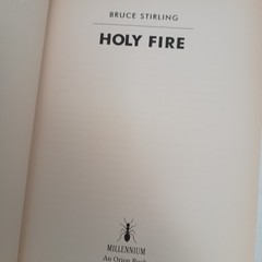 Bruce Sterling Holy Fire Heavy Weather Distraction Zeitgeist 7 Book Bundle Lot