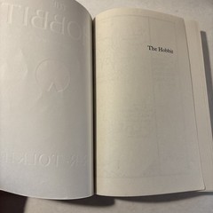 The Hobbit 75th Anniversary Edition J.R.R. Tolkien 2012 Trade Paperback