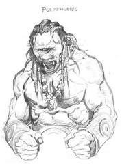 Michele Rubini Sketchbook: Gods, Legends & Fables