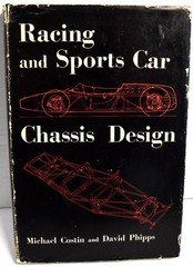 Racing and Sports Car Chassis Design RP 1969 – Costin, Michael – HC * Very Good*