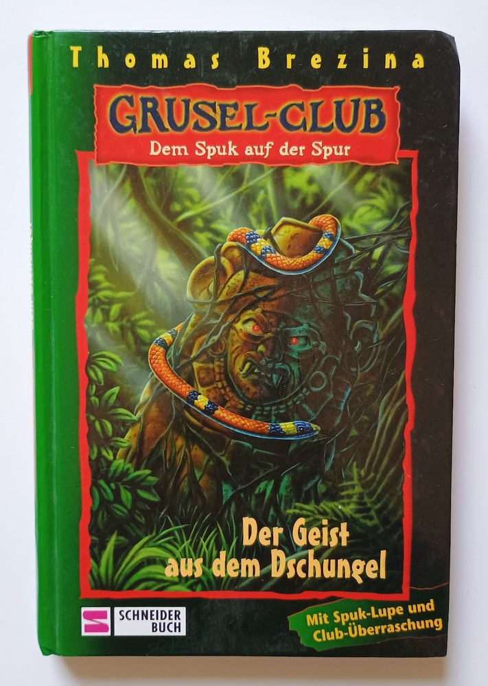Thomas Brezina – Grusel-Club Band 4 – Der Geist aus dem Dschungel – Gebunden