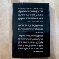 Mythology by Edith Hamilton & Steele Savage Vintage 1942 Edition Hardcover Book