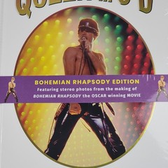 Queen in 3-D: Bohemian Rhapsody Edition by Brian May Band History Photo Book New