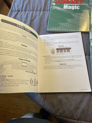 Lowrey Magic Organ Keyboard Class Music Books 1-4 Green & Blue Series Set of 6