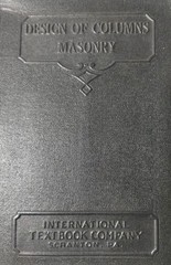 Design of Columns Stone Brick Masonry by Baker, Samuel Williams, J. P. J. 1931