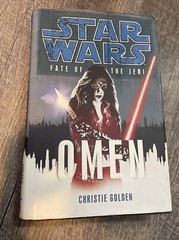 Omen Star Wars Fate of the Jedi Christie Golden Hardcover 2009 First Edition DJ