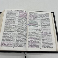 KJV Rhema Study Bible Kenneth Hagin Calfskin Leather King James Red Letter 1985