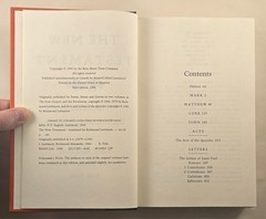 The New Testament by Richmond A. Lattimore 1996 First Edition Hardcover