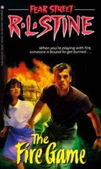 The Fire Game (Fear Street, No. 11) – Turtleback By R. L. Stine – GOOD