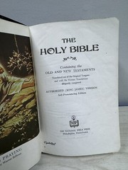 Holy Bible Red Letter Concordance Edition 1970 National Bible Press