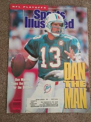 Lot of 10 Vintage DAN MARINO MIAMI DOLPHINS Sports Illustrated Magazines