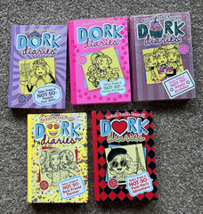 Lot of 13 Dork Diaries (12 HC/1 PB) Books Rachel Renee Russell *VERY GOOD*