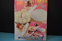 Culinare ROCKET CHEF Supreme Ice Cream „RECIPE & INSTRUCTION BOOKLET” 31 Pages