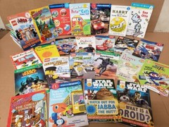 Lot of 10 Level 1 BOOKS FOR BOYS~RL~Ready to-I Can Step into Learn Read – RANDOM