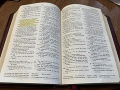 Holy Bible RSV Burgundy Leather Concordance Gilded Page Edges 1982 Holman