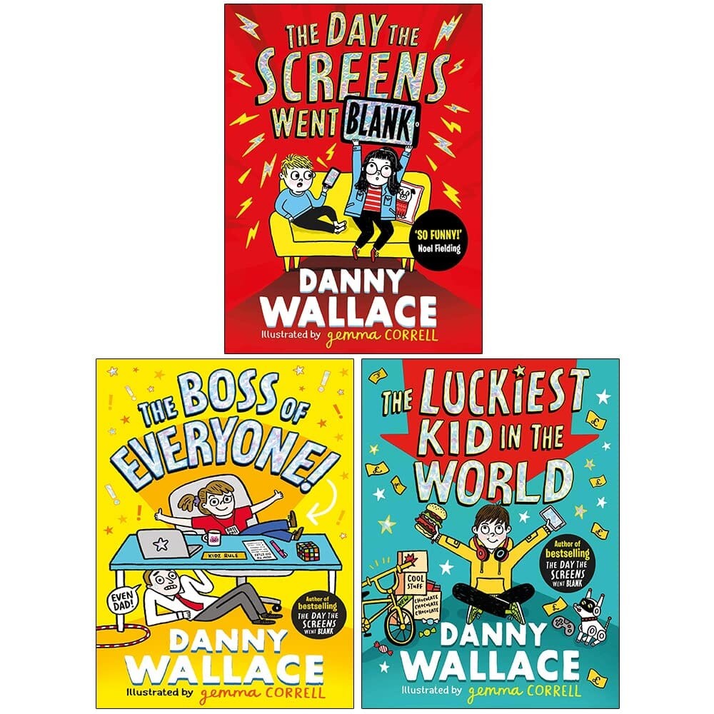 Danny Wallace 3 Books Collection Set – Ages 8-11 – Paperback