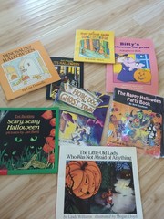 Scholastic Lot of 8 Illustrated Children’s Paperback Halloween Books Ages 4-8