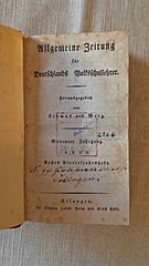 Allgemeine Zeitung für Deutschlands Volksschullehrer 7. Jg. 1823 Merz: