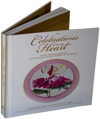 CELEBRATIONS FROM THE HEART 3X SIGNED HC Schubert / Sims / Hollis SOUTHERN FOOD