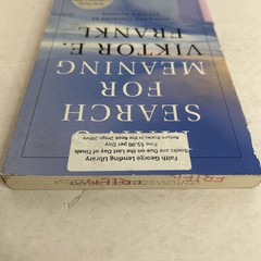 Man’s Search For Meaning by Viktor E. Frankl Paperback
