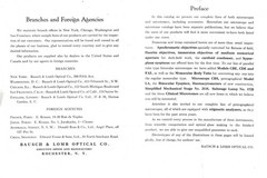 „MICROSCOPES, MICROTOMES and ACCESSORIES” CATALOG – 1922