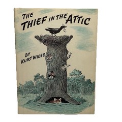 The Thief in the Attic Children’s Book Kurt Wiese Viking Press VTG 1965 HC DJ VG