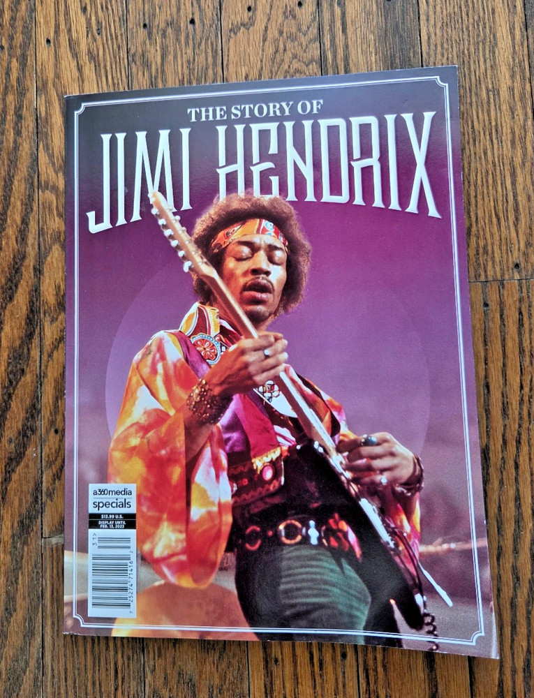 THE STORY OF JIMI HENDRIX – a360 Media Specials- 96 PAGES – LIKE NEW