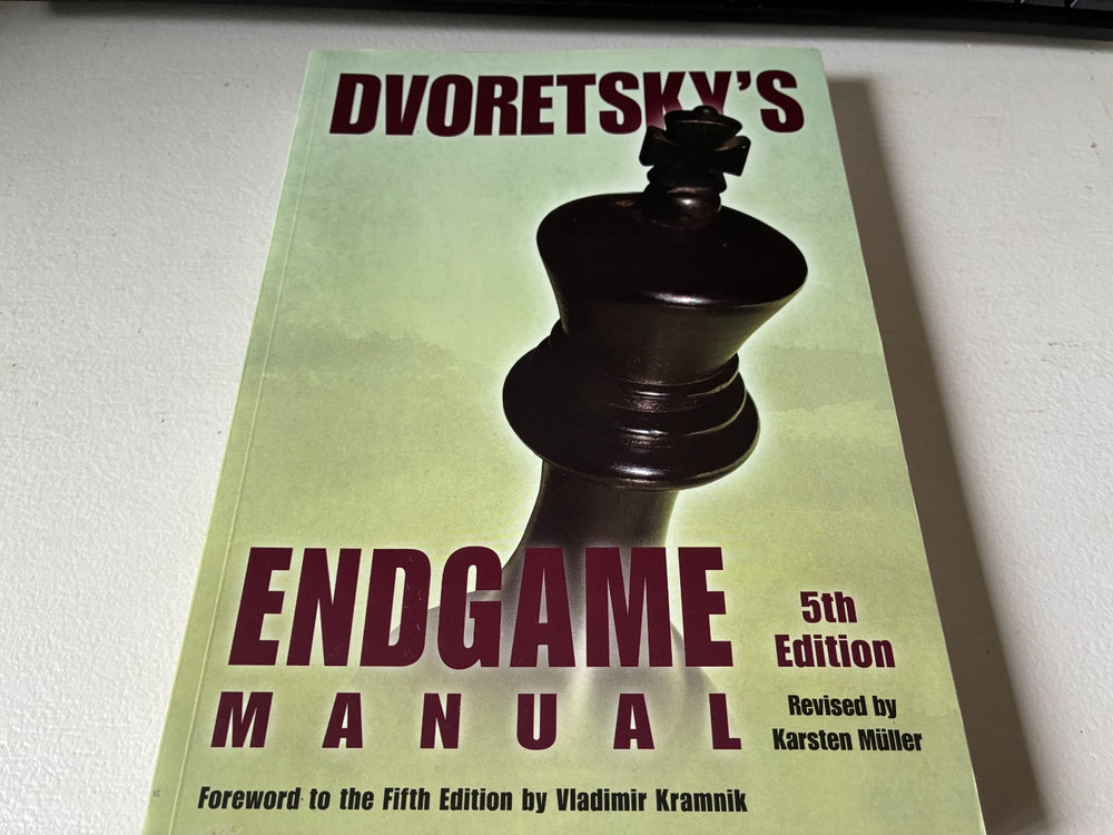 Dvoretsky’s Endgame Manual – 5th Edition – Mark Dvoretsky 2020 Paperback