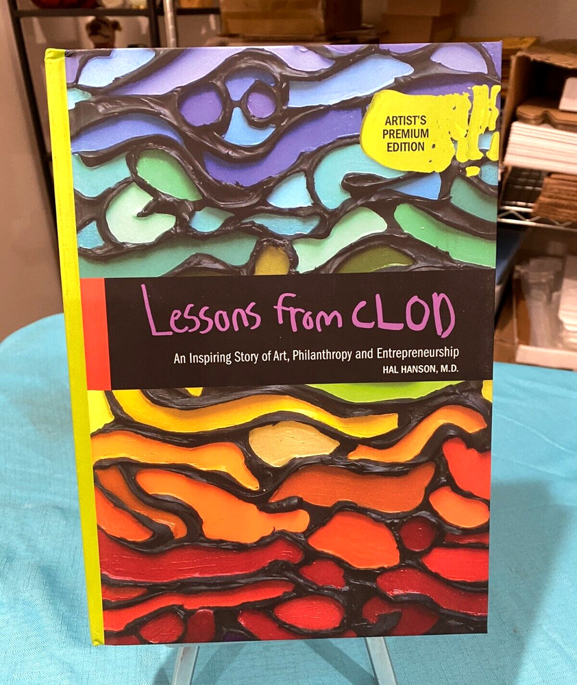 Lessons From CLOD (Artist’s Premium Edition) Hardcover SIGNED COPY Charity DS66
