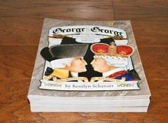 LOT 12 George vs. George American Revolution Book Schanzer Age8-11 Homeschool