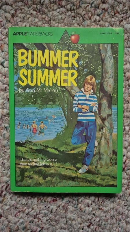 Apple Paperbacks: Bummer Summer by Ann M. Martin 1983