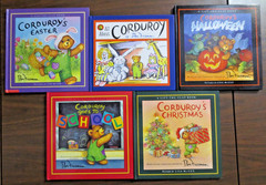 Lot of 5 CORDUROY Lift-the-Flap BOOKS By Don Freeman Hardcover