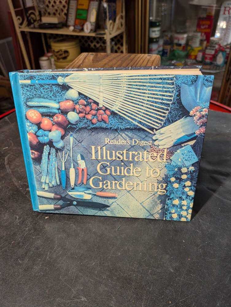 Original 1978 Reader’s Digest Illustrated Guide To Gardening 672 Pages