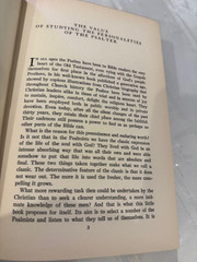 Thirty Psalmists by Fleming James Book 1938 Yellow Pages 260 Pgs -Free Shipping