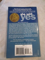 She Said Yes : The Unlikely Martyrdom of Cassie Bernall by Misty Bernall