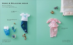 22cm Doll Size Dress-up Clothes /Japanese Handmade Doll’s Clothes Book New!