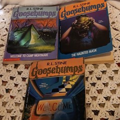 R.L. Stine Goosebumps Lot of 7 Paperback Horror Kids Novels Monsters Ghosts 1994