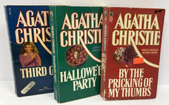 Vintage Agatha Christie Murder Mysteries Poirot Miss Marple (Lot of 12 MMPBs)