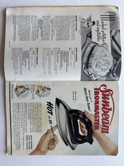 Sunbeam Automatic Mixmaster Booklet Recipe 1948 – 45 pages